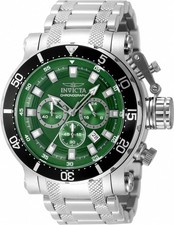 Invicta Coalition Forces cronógrafo GMT mostrador verde quartzo relógio masculino 49092 comprar usado  Enviando para Brazil
