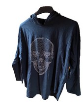 Skull versize longshirt gebraucht kaufen  Heiligkreuzsteinach
