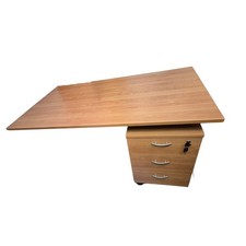 Scrivania sagomata legno usato  Noceto