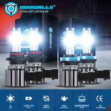 Faróis de LED 6 lados 9005 H11 alto baixo para Ford Transit-150 250 350 2015-2022, usado comprar usado  Enviando para Brazil