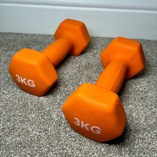 3kg neoprene dumbbell for sale 3kg neoprene dumbbell for sale  WORKSOP