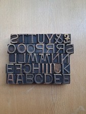 Wooden letterpress printing for sale  LONDON