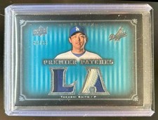 2008 UD Premier Takashi Saito Patches #34/65 Dodgers comprar usado  Enviando para Brazil
