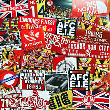 100 arsenal stickers for sale  ROSSENDALE