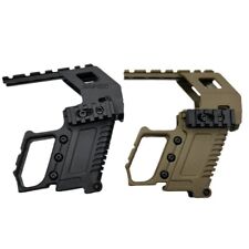 Kit de pistola base trilho montagem mira laser tática ajuste lama Glock G17 G18 G19 comprar usado  Enviando para Brazil