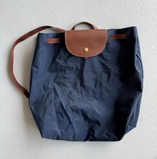 Longchamp blue nylon d'occasion  Expédié en Belgium