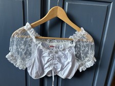 Trachtenbluse dirndlbluse grö gebraucht kaufen  Nürnberg