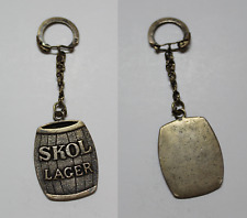 Portachiavi SKOL LAGER, Realizzato In Argento 925. Anni 70-80. 21 Grammi. comprar usado  Enviando para Brazil