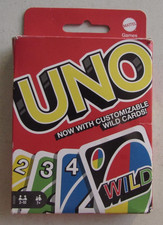 Jeu de cartes UNO d'occasion with customizable wild cards ! Mattel 2021 comprar usado  Enviando para Brazil