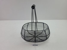 Metallkorb bstkorb holzgriff gebraucht kaufen  Burgstädt