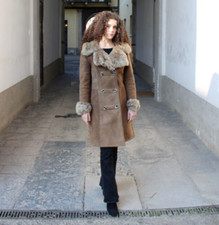 Cappotto pelle montone usato  Milano