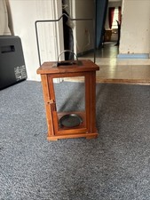 Wooden candle lantern for sale  Waterbury