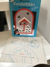Winterliche fensterbilder tonk gebraucht kaufen  Grebenstein