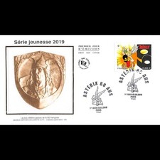 Fdc soie astérix d'occasion  Crécy-la-Chapelle