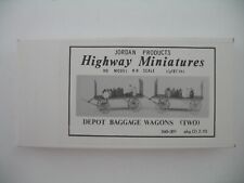 Jordan highway miniatures for sale  Shipping to Ireland