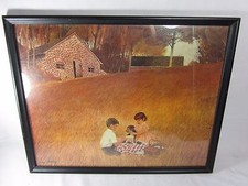Vintage print picnic for sale  Milwaukee