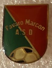 Distintivo calcio favaro usato  Capannori