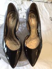 Black patent gabor for sale  WIMBORNE
