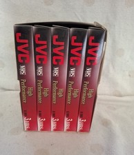 Jvc 180 3hrs for sale  KETTERING