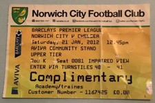 Norwich city chelsea for sale  LOWESTOFT