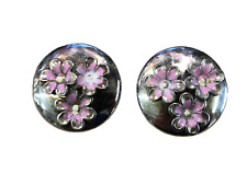 Orecchini clip metallo usato  Vercelli