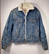 Vintage levis sherpa d'occasion  Expédié en Belgium