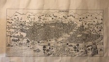 Stampa fiorenza vintage usato  Bagno a Ripoli