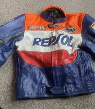 Repsol motorcycle jacket for sale  RUNCORN