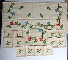 Vintage embroidered linen for sale  West Babylon