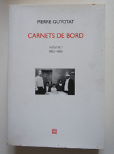 Pierre guyotat. carnets d'occasion  Corvol-l'Orgueilleux