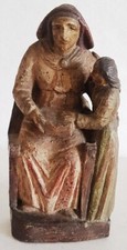 Antica statua legno usato  Roma