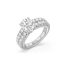 Anillo de boda de diamantes de corte ovalado certificado IGI laboratorio... comprar usado Anillo de boda de diamantes de corte ovalado certificado IGI laboratorio... comprar usado  Enviando para Brazil