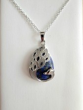 Natural teardrop lapis for sale  LIVERPOOL