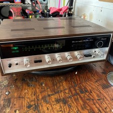Receptor Sansui 5000A com novo kit de recapitulação, liga, luzes funcionam, limpo  comprar usado  Enviando para Brazil