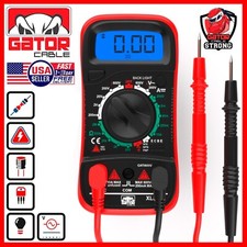 Multímetro digital CA DC voltímetro amperímetro ohmímetro testador de voltagem medidor 9V potência comprar usado  Enviando para Brazil