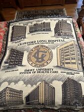 CRAWFORD LONG HOSPITAL Cobertor Tecido Vintage ou Lance tem 8 Fotos Históricas comprar usado  Enviando para Brazil