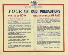 Air raid precautions for sale  STALYBRIDGE