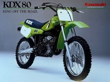 1984 kawasaki kdx80 for sale  Carlisle