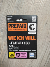congstar prepaid sim karte gebraucht kaufen congstar prepaid sim karte gebraucht kaufen Cottbus