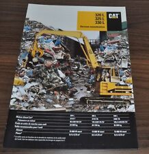 Caterpillar 320 325 330 L Versão Escavadeira de Fabricação Brochura Prospekt FR, usado comprar usado  Enviando para Brazil