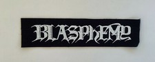 Blasfêmia Pano Patch 7 "X 1.75" Metal Gorgoroth Bathory (CP309) comprar usado  Enviando para Brazil