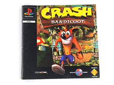 Crash Bandicoot Manual PS1 PlayStation 1 Apenas Manual comprar usado  Enviando para Brazil