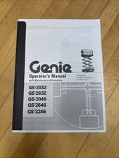 Genie 2032 2632 for sale  Putnam Valley