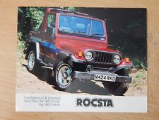 asia rocsta for sale  STOURPORT-ON-SEVERN