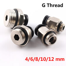 Rosca Macho G X push-in Acessórios Pneumáticos Mangueira Tubo Adaptador Reto Ø 4mm-12mm comprar usado  Enviando para Brazil