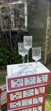 Glass goblet candle for sale  READING