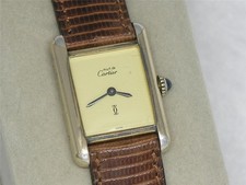 RELÓGIO DE PULSO VINTAGE MUST DE CARTIER 20MM TANQUE VENTO MANUAL 18K VERMEIL, COM MANUTENÇÃO! comprar usado RELÓGIO DE PULSO VINTAGE MUST DE CARTIER 20MM TANQUE VENTO MANUAL 18K VERMEIL, COM MANUTENÇÃO! comprar usado  Enviando para Brazil