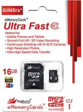 16gb memory card for sale  ABERDEEN