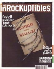 Inrockuptibles 795 février d'occasion  Mainvilliers