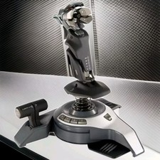 Mad Catz Cyborg F.L.Y. 5 Flight Stick /PC/Used Like New / Gaming Joystick  comprar usado  Enviando para Brazil